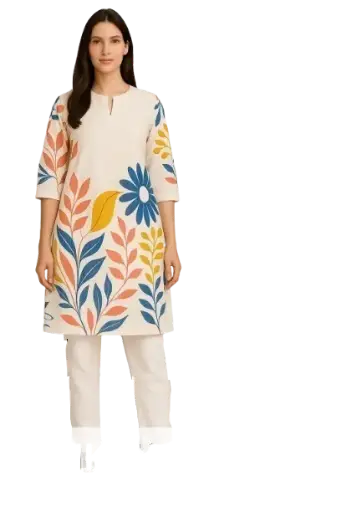 short kurti suit